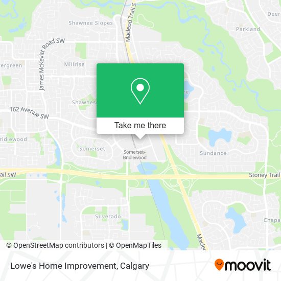Lowe's Home Improvement map