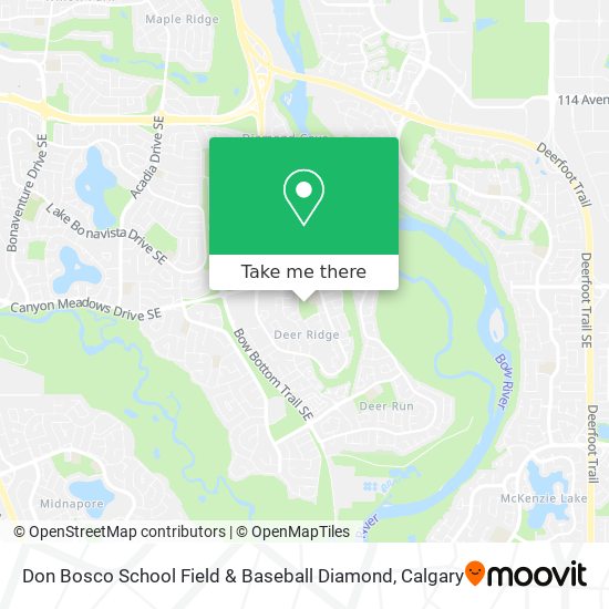 Don Bosco School Field & Baseball Diamond map