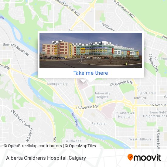 Alberta Children's Hospital plan