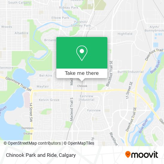 Chinook Park and Ride plan