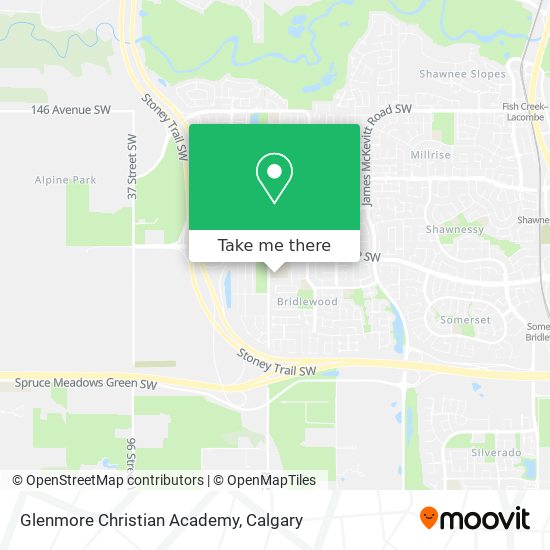 Glenmore Christian Academy map