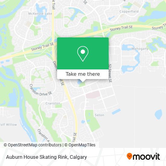 Auburn House Skating Rink map
