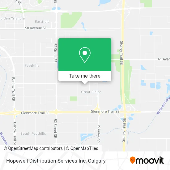 Hopewell Distribution Services Inc map