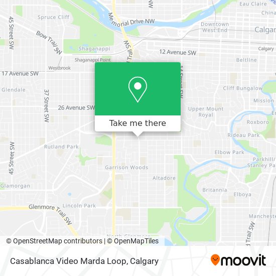 Casablanca Video Marda Loop map
