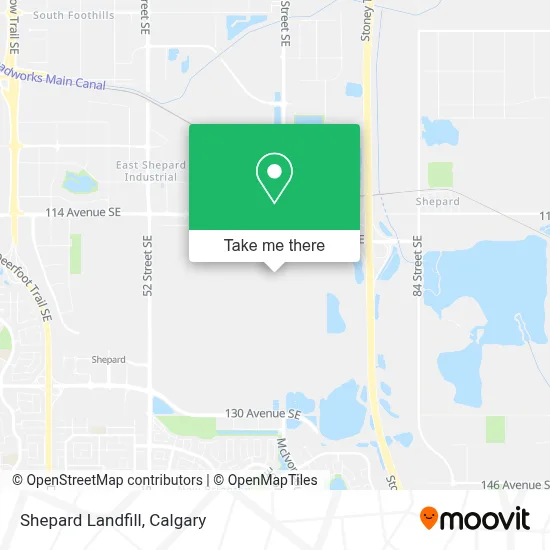 Shepard Landfill map
