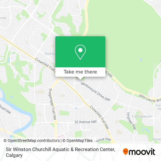 Sir Winston Churchill Aquatic & Recreation Center plan