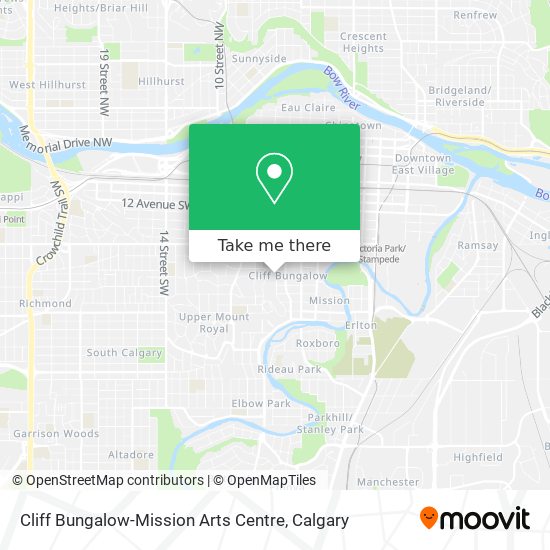 Cliff Bungalow-Mission Arts Centre map