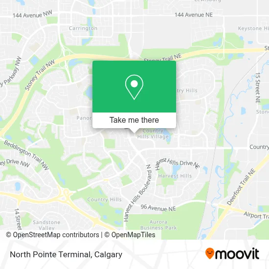North Pointe Terminal map