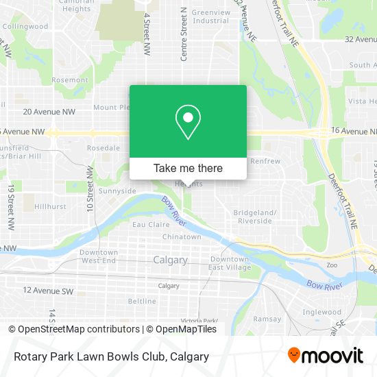 Rotary Park Lawn Bowls Club map