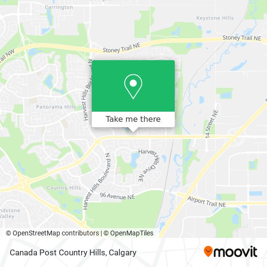 Canada Post Country Hills plan