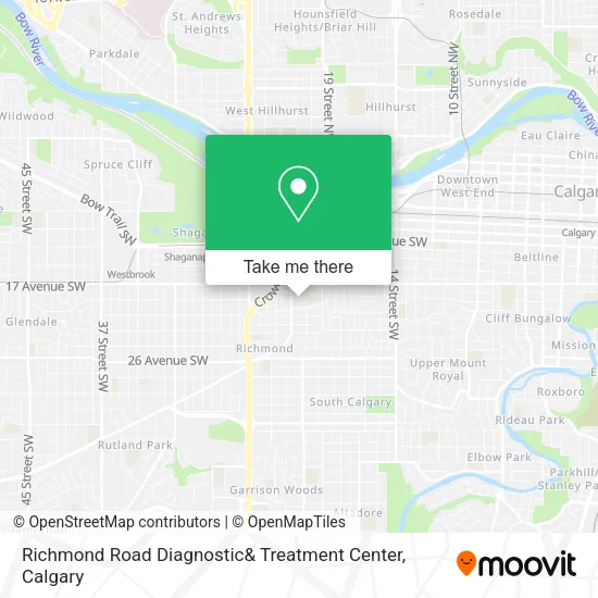 Richmond Road Diagnostic& Treatment Center map