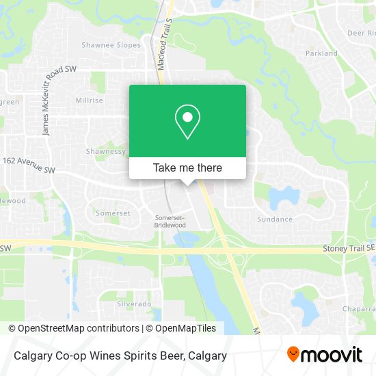 Calgary Co-op Wines Spirits Beer plan