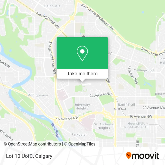 Lot 10 UofC map