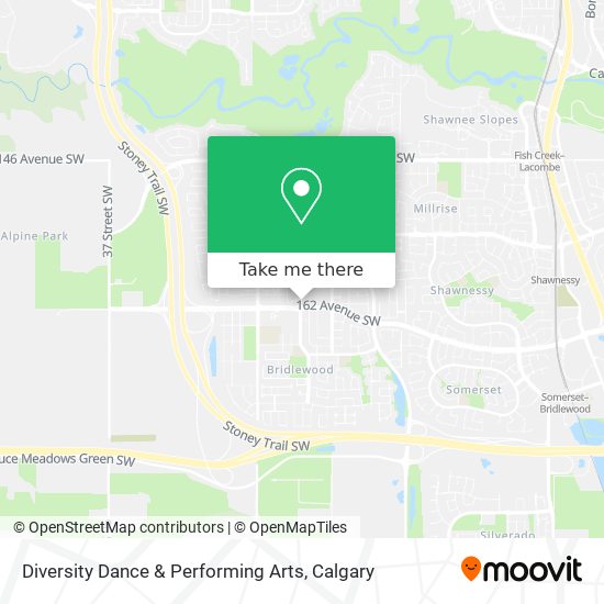 Diversity Dance & Performing Arts map