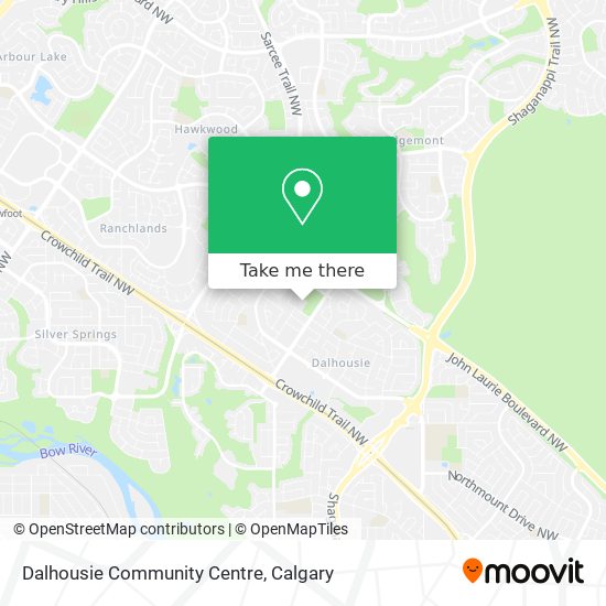 Dalhousie Community Centre map
