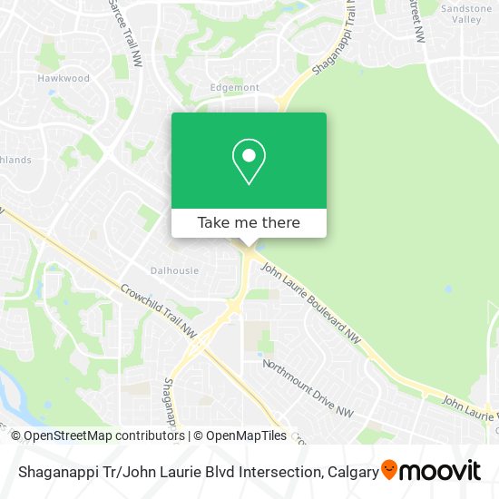 Shaganappi Tr / John Laurie Blvd Intersection plan