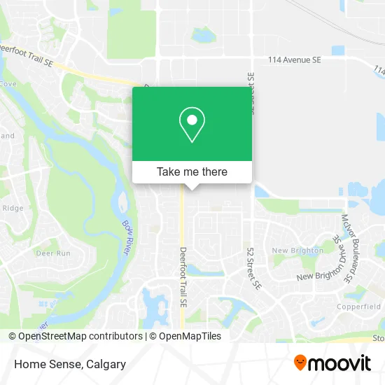 Home Sense map