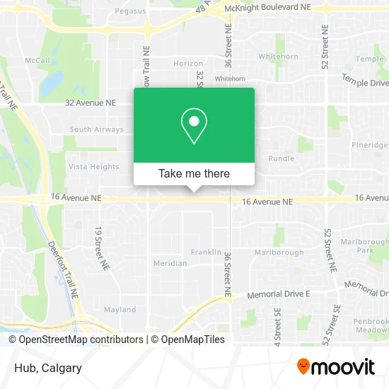Hub map