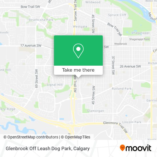 Glenbrook Off Leash Dog Park plan