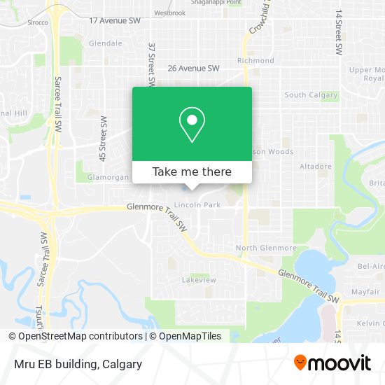 Mru EB building map