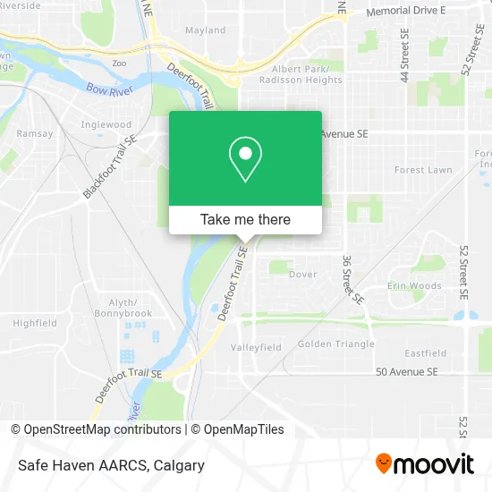 Safe Haven AARCS map