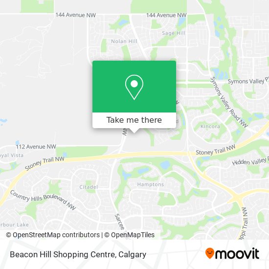 Beacon Hill Shopping Centre map