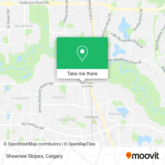 Shawnee Slopes map