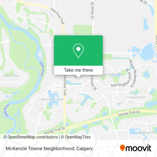 McKenzie Towne Neighborhood map