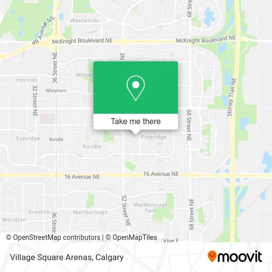 Village Square Arenas map