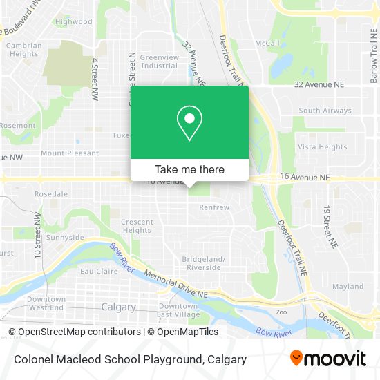 Colonel Macleod School Playground map