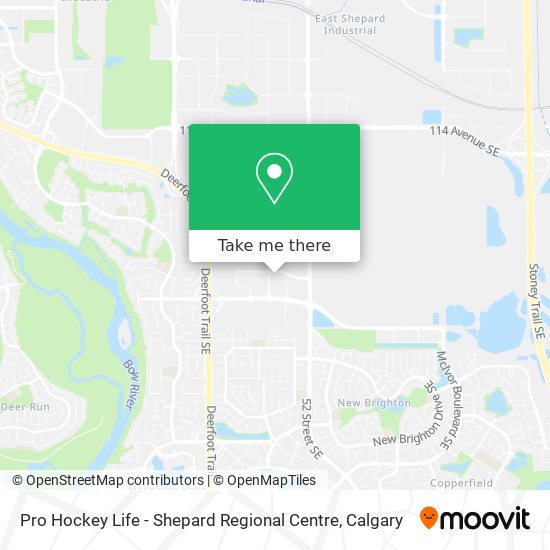 Pro Hockey Life - Shepard Regional Centre map