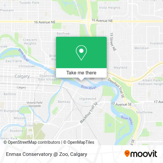 Enmax Conservatory @ Zoo map