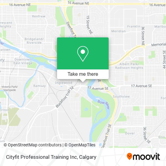 Cityfit Professional Training Inc map