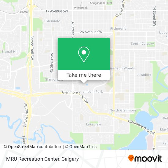 MRU Recreation Center plan