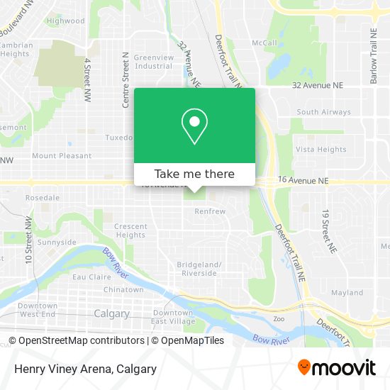 Henry Viney Arena plan