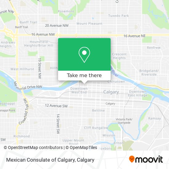 Mexican Consulate of Calgary plan