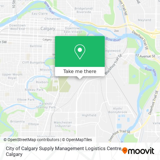 City of Calgary Supply Management Logistics Centre plan