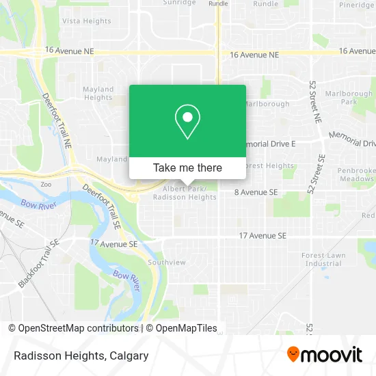 Radisson Heights map