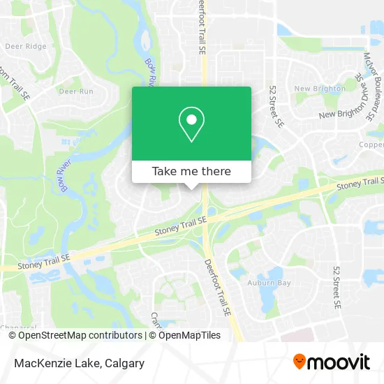 MacKenzie Lake map