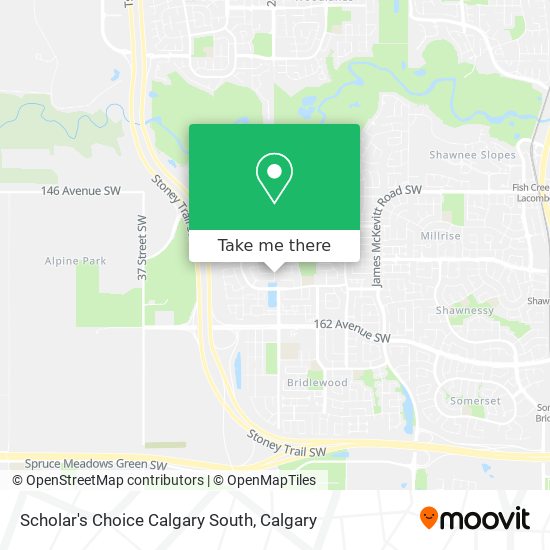 Scholar's Choice Calgary South plan