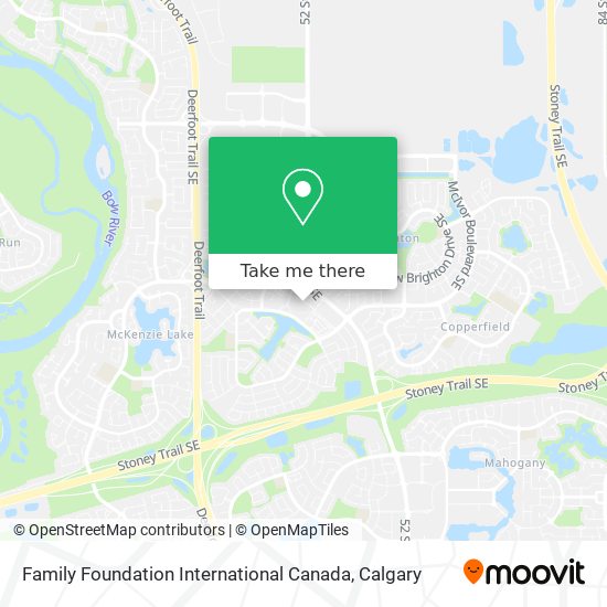 Family Foundation International Canada map