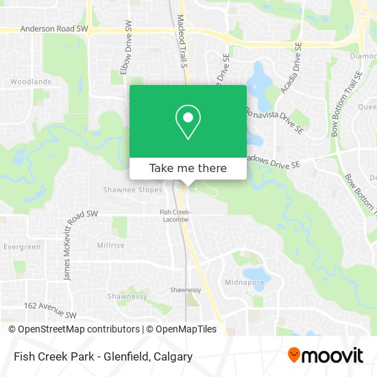 Fish Creek Park - Glenfield plan