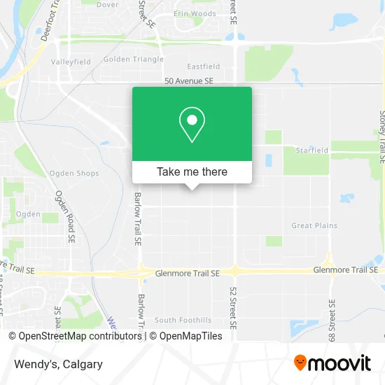 Wendy's map