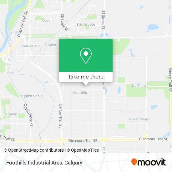 Foothills Industrial Area plan