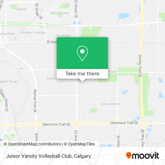 Junior Varsity Volleyball Club map