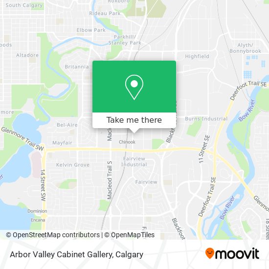 Arbor Valley Cabinet Gallery map