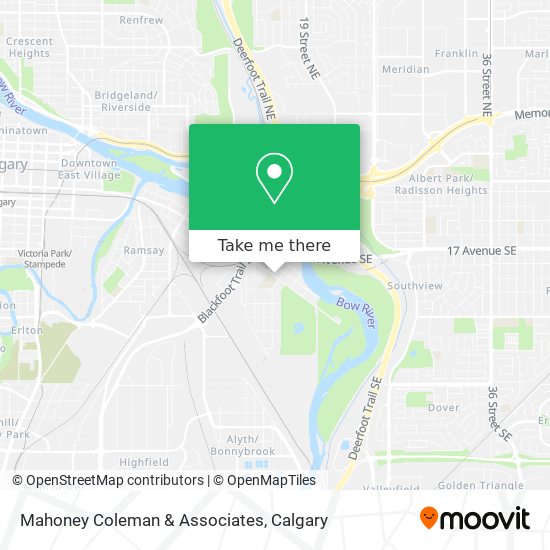 Mahoney Coleman & Associates map