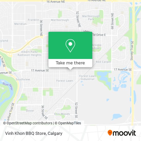 Vinh Khon BBQ Store map