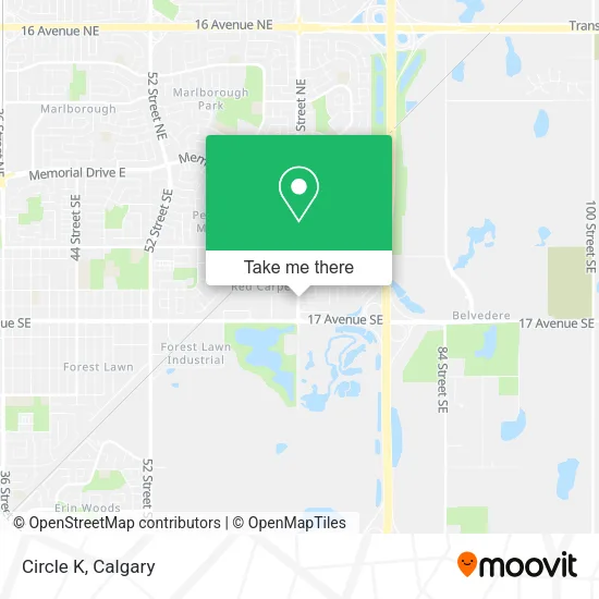 Circle K map