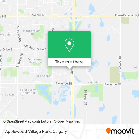Applewood Village Park map